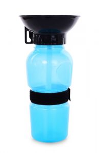 HAFBAR cestovní plastová lahev s miskou