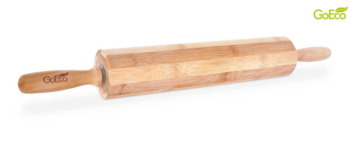 47 CM BAMBOO VÁLEČEK NA TĚSTO z vysokotlakého bambusu GoEco