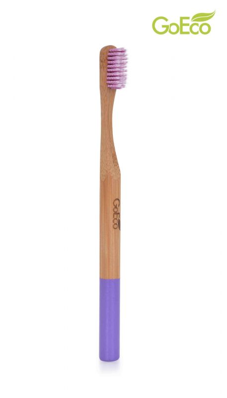 Zubní kartáček GoEco® BAMBOO z bambusu s velmi měkkými štětinkami
