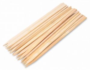 25 ks BAMBOO grilovací hroty z vysokotlakého bambusu
