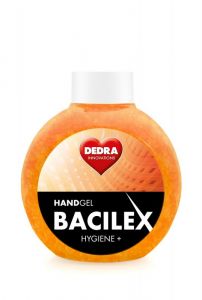 Náplň - čisticí gel na ruce s vysokým obsahem alkoholu, 500 ml, HANDGEL BACILEX HYGIENE+