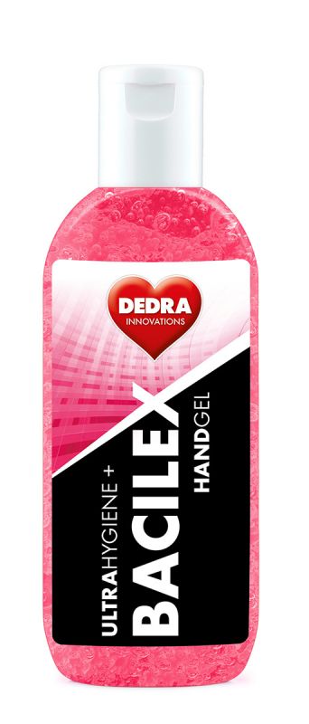 Čisticí gel na ruce, 65 % alkoholu, 100 ml, handGEL BACILEX ultraHYGIENE+