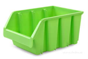 Štosátor úložný box, stohovatelný zelený
