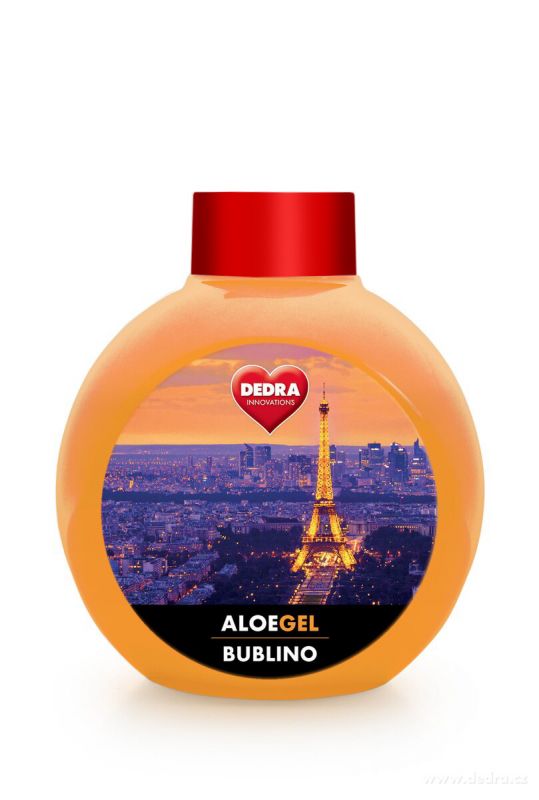 BUBLINO ALOEGEL de paris, tekuté mýdlo na tělo i ruce, bez pumpičky