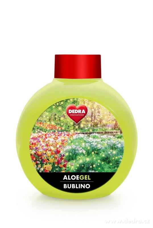 BUBLINO ALOEGEL magic garden, tekuté mýdlo na tělo i ruce, bez pumpičky