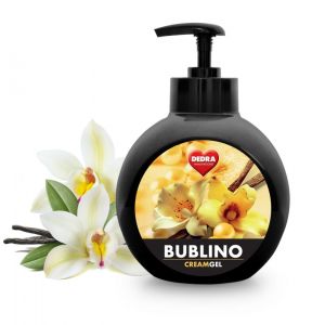 BUBLINO CREAMGEL fleur de vanille, tekuté mýdlo na tělo i ruce, s pumpičkou