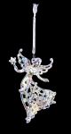 13 cm ledová 3D ozdoba,  ANDĚLSKÁ VÍLA