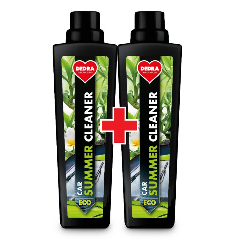 Sada 1+1 LETNÍ parfemovaný EKO koncentrát do ostřikovačů ECO CAR SUMMER CLEANER