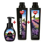 SADA RELAXATION 2+1 ZDARMA, pěnové mýdlo na ruce, parfémový super-koncetrát + avivážní kondicionér
