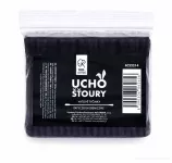 Černé EKOLOGICKÉ vatové TYČINKY z recyklovaného tvrdého kartonu & 100% BAVLNY