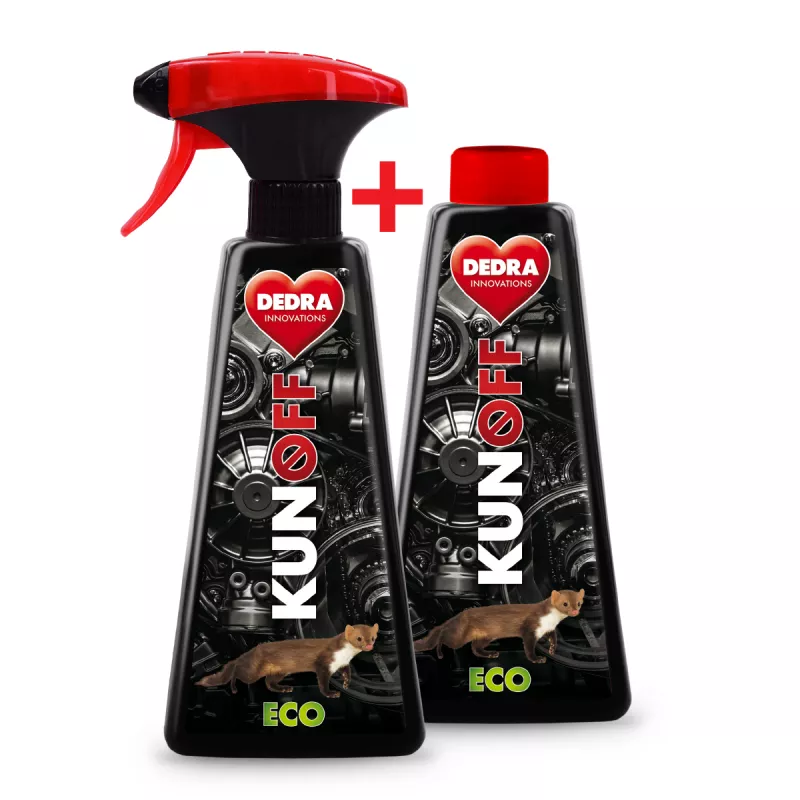 SADA 1+1 odpuzovač proti kunám s geraniolem ECO KUNOFF