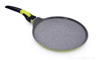 25 cm pánev na PALAČINKY, OMELETY a PIZZU, BIOPAN® s odnímatelnou rukojetí