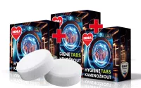 2+1 ZDARMA ekologický čistič pračky proti zápachu a usazeninám HYGIENE TABS KAMENOŽROUT