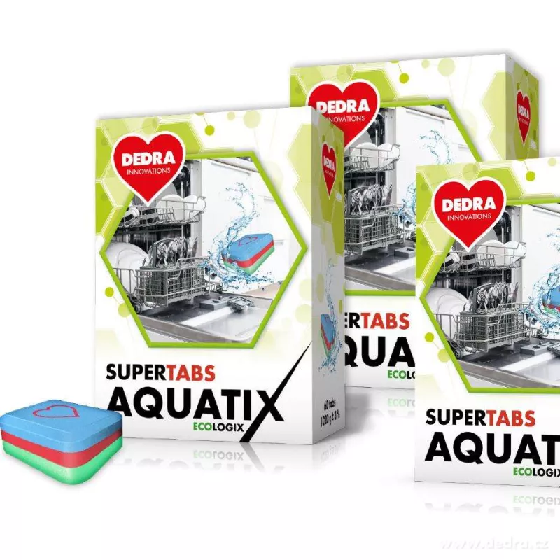 180 mytí SADA EKO multifunkční tablety do myčky AQUATIX®
