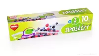 Potravinové sáčky se zipem 10 ks