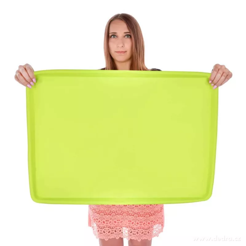 65 cm XXXXL velký silikonový vál s okrajem, nelepí a neklouže