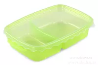 Duobox 500ml+300ml dóza na potraviny zelený