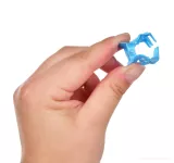 12 ks sada skřipců s puntíky, z lesklého plastu
