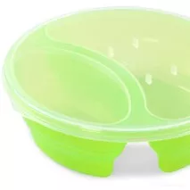 Duobox 700ml+300ml dóza na potraviny zelený kulatý