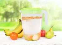 Megadžbán 3500 ml džbán nebo odměrka s víkem zelený