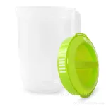 Megadžbán 3500 ml džbán nebo odměrka s víkem zelený