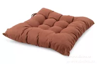 Sedák prošívaný na židle a křesla polstrovaný hnědý