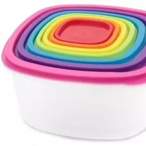 Sedmikráska, sada 7 dóz na uchovávání potravin