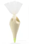 Silikonový omyvatelný zdobící sáček + 5 špiček, PROFI-CREAM