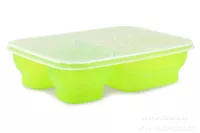 3in1 box zelený dóza na potraviny 1000 + 250 + 250 ml