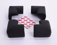 4 ks NÁRAZNÍK černý