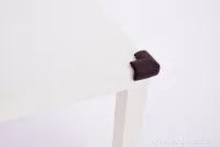 4 ks NÁRAZNÍK čokoládově hnědý