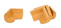 4 ks NÁRAZNÍK okrový