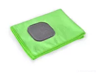 ABRAsive&MICro 2v 1 utěrka z jemného mikrovlákna s abrasivním obdélníkem