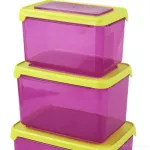 3 ks SILIBOX sada tří boxů 950 ml+1600 ml+2500 ml