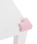 4 ks NÁRAZNÍK světle růžový
