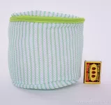Košíček na praní podprsenek a jemného prádla průměr 16,5 cm x v 16 cm