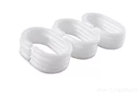 Sada 12 kroužků  na koupelnové závěsy