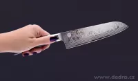 SAKAI 67 SANTOKU nůž Šéfkuchaře, z 67 vrstev damascénské oceli