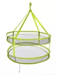 Skládací dvoupatrový sušák 60 cm na prádlo, houby, ovoce i bylinky