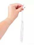 13 cm 3D Ledová ozdoba, velká VLOČKA