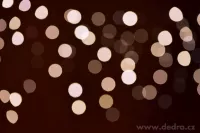 LED světelný déšť, 200 LED diod, 8 programů, teplé bílé světlo