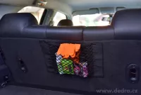 Elastická síťovaná kapsa do auta na suché zipy