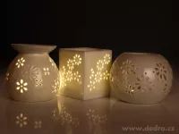 Keramická aromalampa, na čajové svíčky