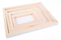 SADA 4 KS malířských pláten různé velikosti
