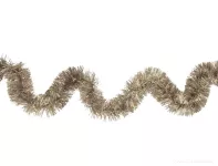 Široký řetěz, zlatý, na vánoční dekorace 200 cm