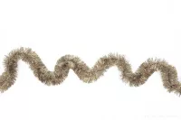 Široký řetěz, zlatý, na vánoční dekorace 200 cm