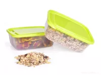 2 ks dóza na potraviny GREENBOX 1300 ml, z odolného plastu