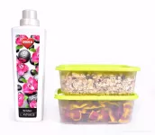 2 ks dóza na potraviny GREENBOX 1300 ml, z odolného plastu
