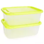 2 ks dóza na potraviny GREENBOX 1300 ml, z odolného plastu