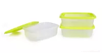 3 ks dóza na potraviny GREENBOX 650 ml, z odolného plastu